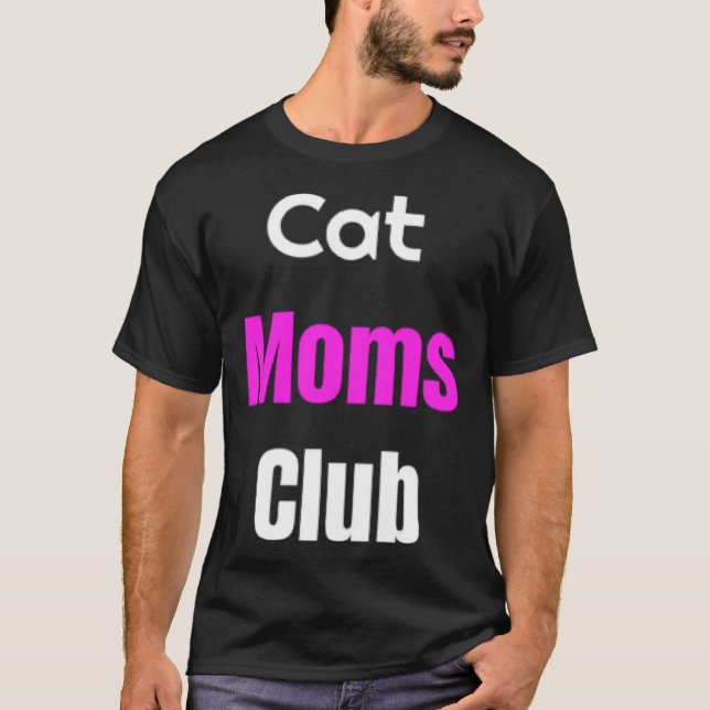 Katzenmütter Club T-Shirt (Vorderseite)