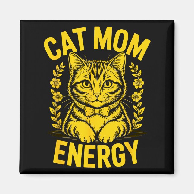 Katzenmutter Energie Magnet (Vorne)