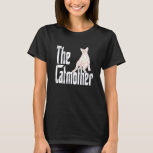 Katzenmutter Faulenzer Sphynx Katzenmutter Kittenm T-Shirt