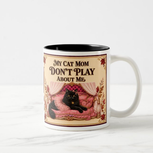 Katzenmutter-Geschenk Kaffeetasse (Rechts)