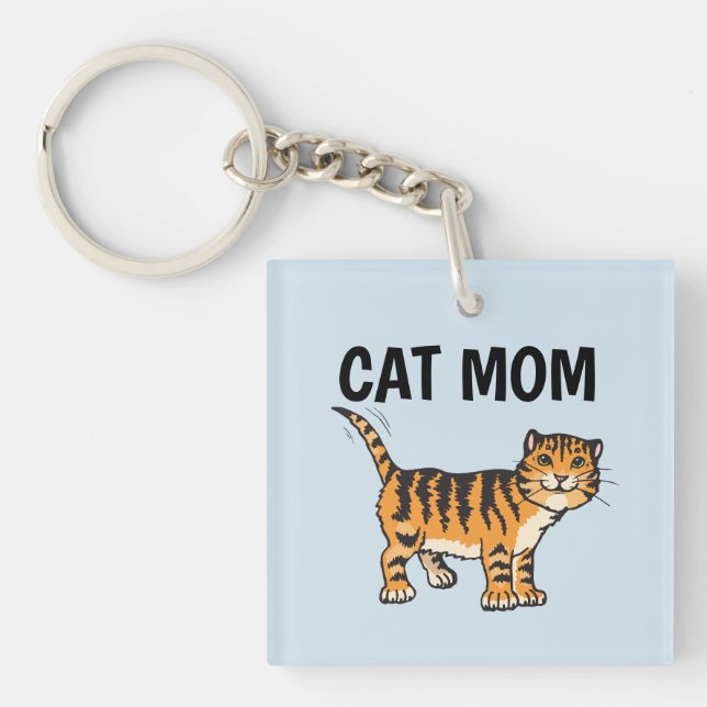 KATZENMUTTER ginger  Schlüsselanhänger (Vorderseite)
