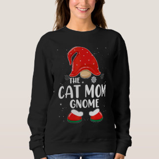 Katzenmutter Gnom Buffalo Kariert passende Familie Sweatshirt