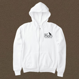 Katzenmutter Haustierliebhaber Lustiger Spruch Süß Hoodie