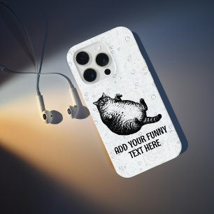 Katzenmutter Ich bin nur Haut und Knochen Für Katz iPhone 15 Pro Hülle