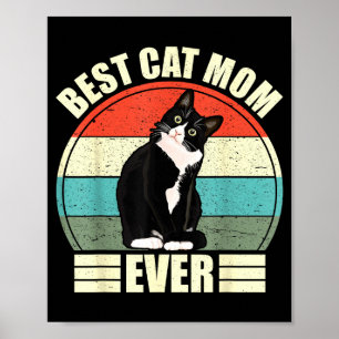Katzenmutter jemals T-Shirt lustig Muttertag ca Poster