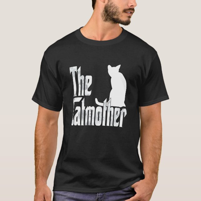 Katzenmutter Katzenmama  4 T-Shirt (Vorderseite)