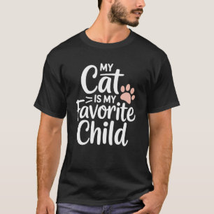 Katzenmutter Katzenvater Meine Katze Ist Mein Lieb T-Shirt