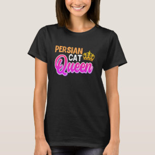 Katzenmutter PERSERKATZE KÖNIGIN Perserkatzenliebh T-Shirt