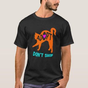 Katzenmutter rettete Tiere Tierrettung Rette Katze T-Shirt