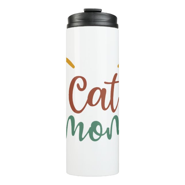 Katzenmutter Thermosbecher (Vorderseite)