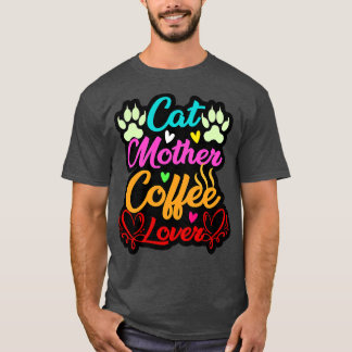 Katzenmütterkaffeelfreund Tasse T-Shirt