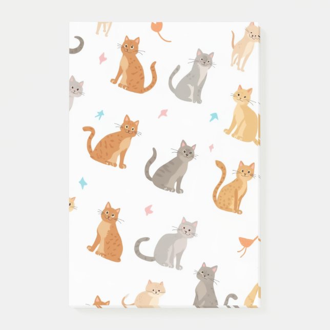 Katzennachweis Post-it Klebezettel (Vorderseite)