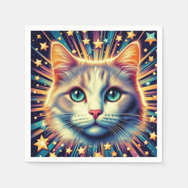 Katzennapkins! Serviette (Vorderseite)