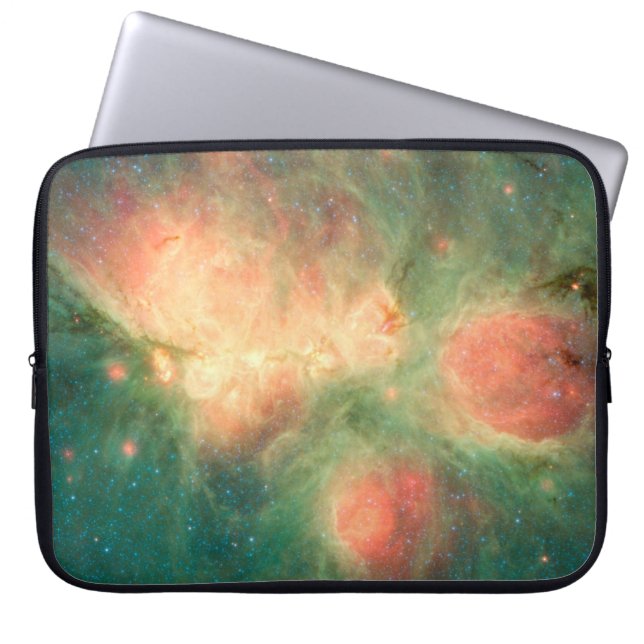 Katzennebel-Milchstraße Laptopschutzhülle (Vorderseite)