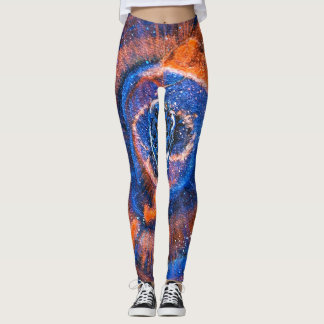 Katzennebel, mutige, farbige Leggings