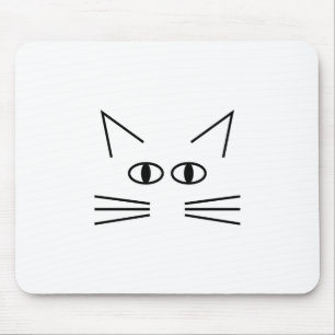 Katzennebelkontur Mousepad