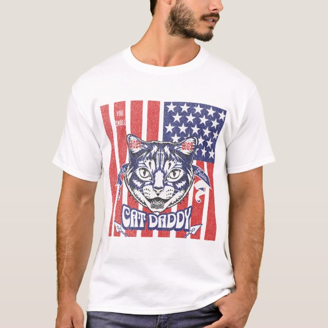 Katzenpapa, du kleiner Papa, der Lieben, die ihr P T-Shirt (Vorderseite)