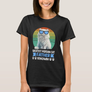 Katzenpapa GRÖßTER PERSERKATZENVATER ALLER ZEITEN T-Shirt
