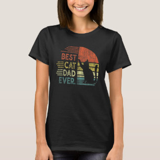 Katzenpapi Shirt Vintage Bester Katzenvater überha