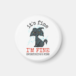 Katzenpapi Vatertagsgeschenk Magnet