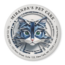 Katzenpapier Origami Pet Care Pflege der Tierklini