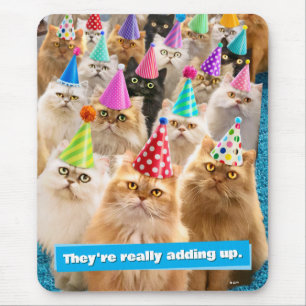 Katzenparty Mousepad