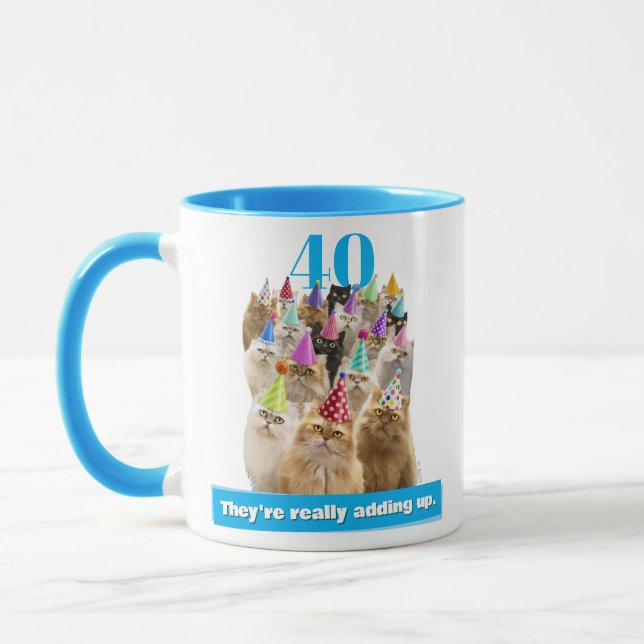 Katzenparty Tasse (Links)