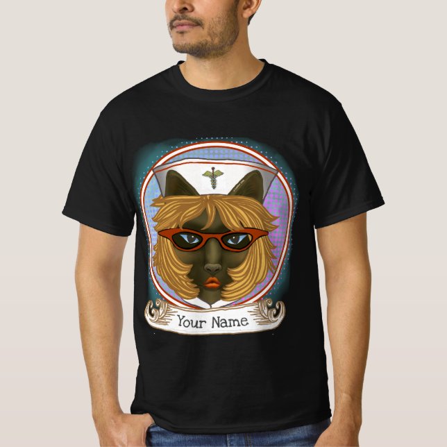 Katzenpfleger T-Shirt (Vorderseite)
