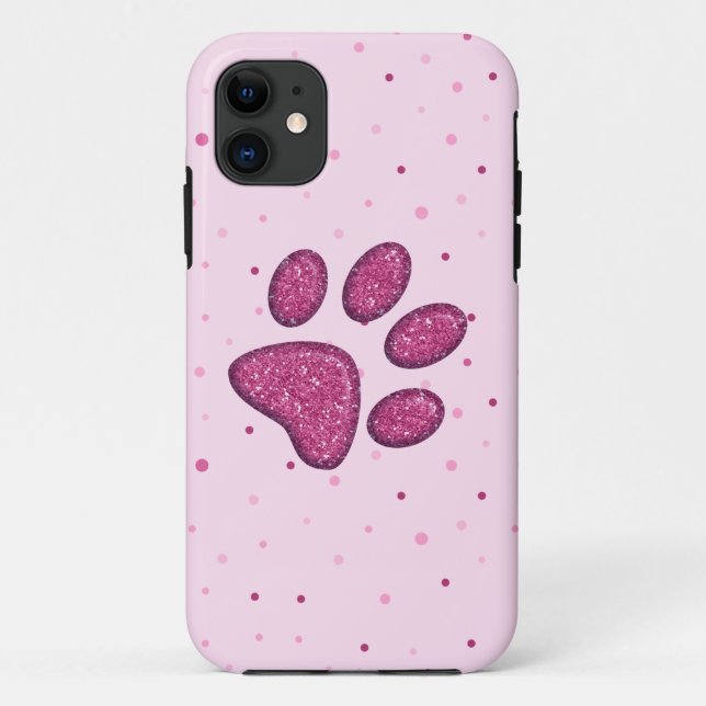 Katzenpfokus - rosa Case-Mate iPhone hülle (Rückseite)
