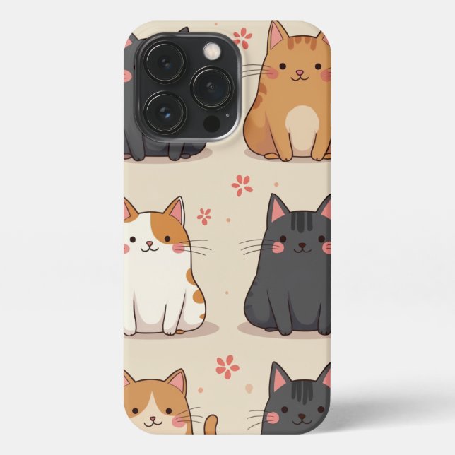 Katzenphonecase iPhone 13 Pro Hülle (Rückseite)