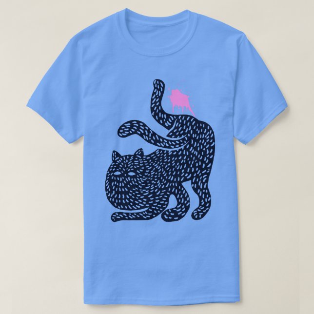 Katzenpiss T-Shirt (Design vorne)