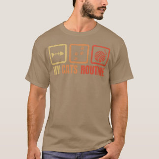 Katzenplan Mädchen T-Shirt