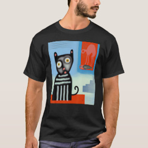 Katzenportrait niedliche Katzenkatze T-Shirt