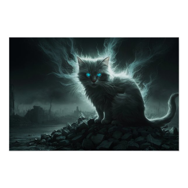 Katzenposter 11 12 poster (Vorderseite)