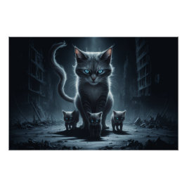 Katzenposter 11 16 poster