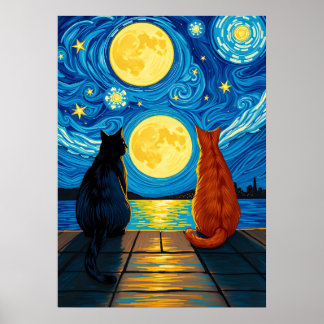 Katzenposter Poster