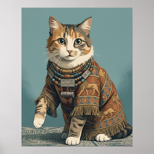 Katzenposter Poster (Vorne)