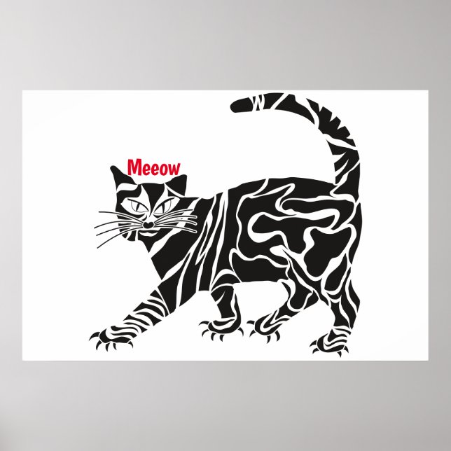 Katzenposter Poster (Vorne)