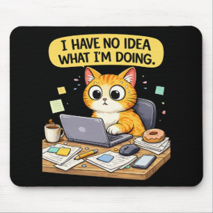 Katzenprogrammierer Mousepad