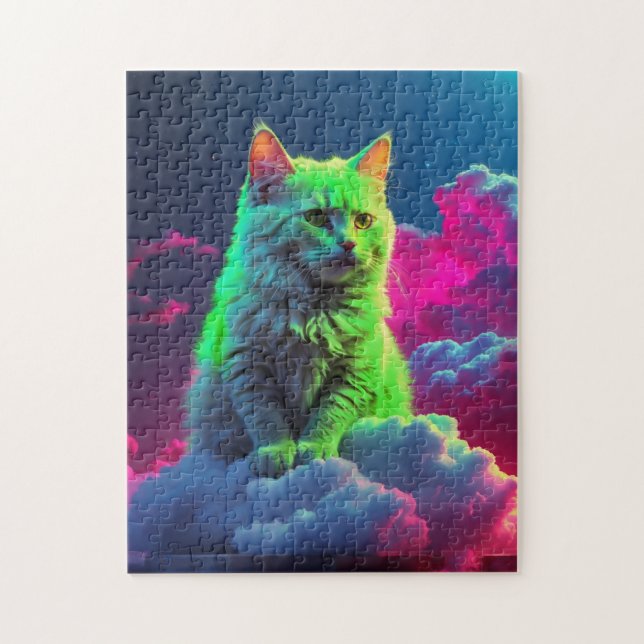 Katzenpuzzle  (Vertikal)