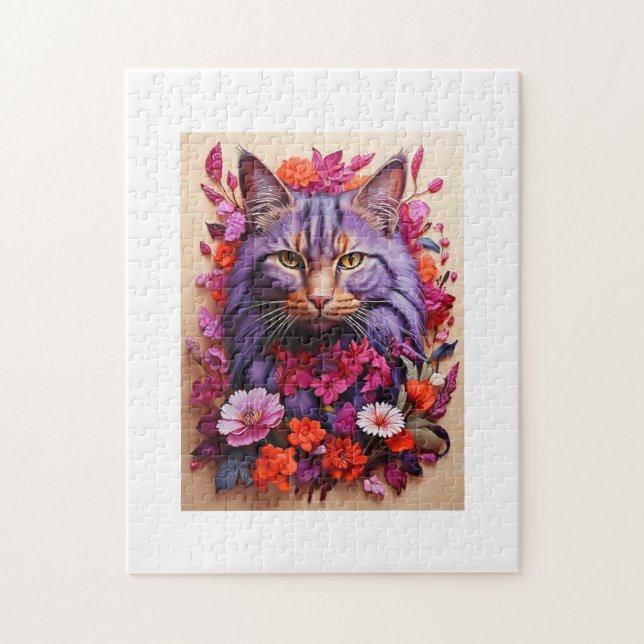 Katzenpuzzle  (Vertikal)