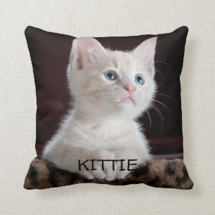 Katzenräuterpilz personalisiertes Foto Kissen