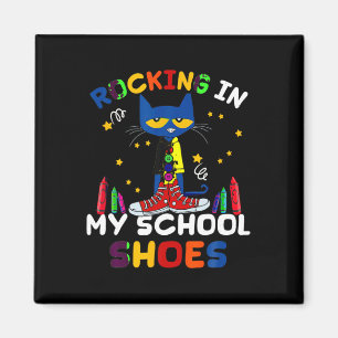 Katzenrocking I N My-school-back To-school-cat Magnet