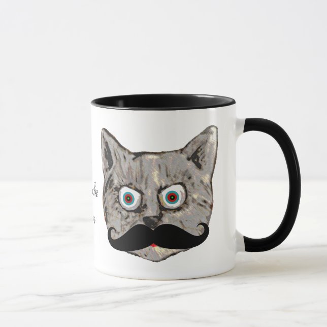 KatzenSchnurrbart Tasse (Rechts)