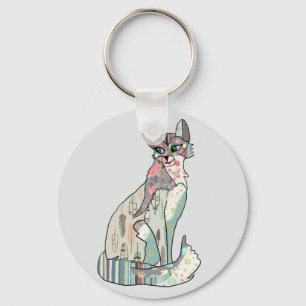 Katzenschönheit Schlüsselanhänger