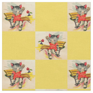 Katzenschüler Stoff