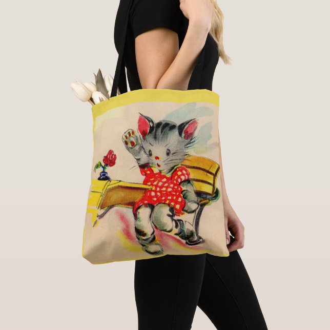 Katzenschüler Tasche (Von Nahem)