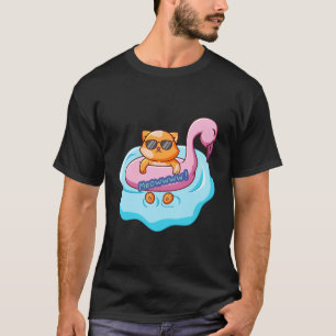 Katzenschwimmbad Sommervillen   Katzenliebhaber T-Shirt