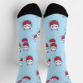 Katzensocken für Cartoon | Niedliche und gemütlich Socken