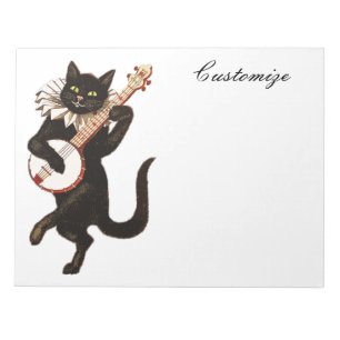 Katzenspiel Banjo Thunder_Cove Notizblock